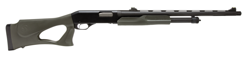 Stevens Model 320 Turkey 12ga 3″ 22″ Barrel OD Green Stock w/Thumbhole Pump-Action Shotgun #23250