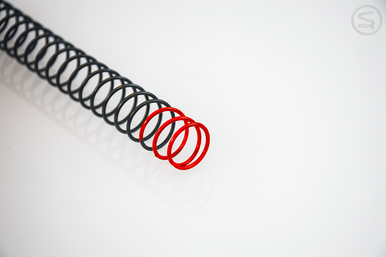 Tactical Springs LLC .308 M4 CARBINE Extension Tube EXTRA POWER Moly-Plated Chrome Silicon Buffer Spring in Hard Tube - Color Coded ORANGE