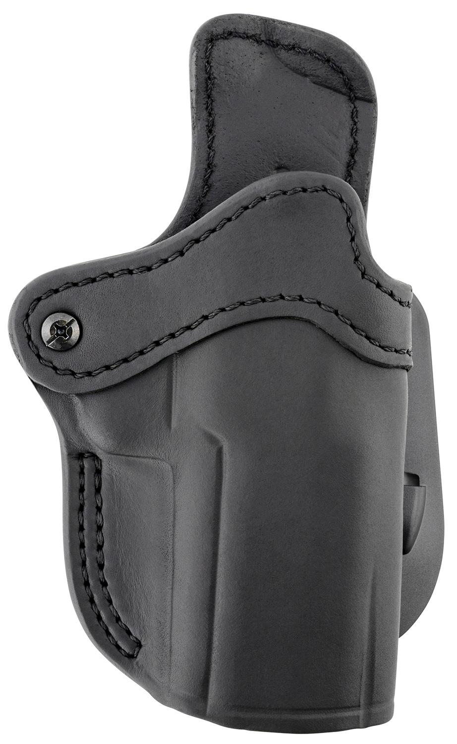 1791 Gunleather BH2.4 Optic Ready Holster (OR-PDH-2.4-SBL-R), OWB, Right Handed, Stealth Black Leather