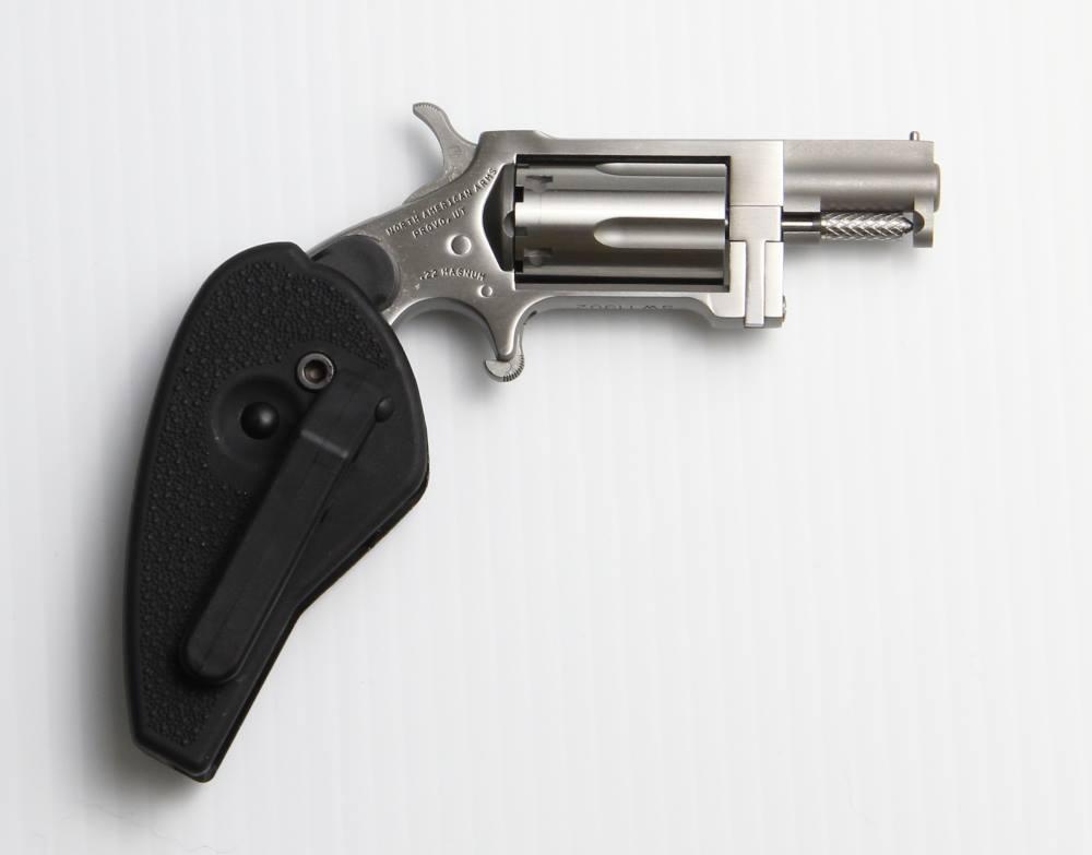 North American Sidewinder Revolver NAA-SW-HG, 22 Mag, 1.125in, Holster/Grip Combo, 5 Rds