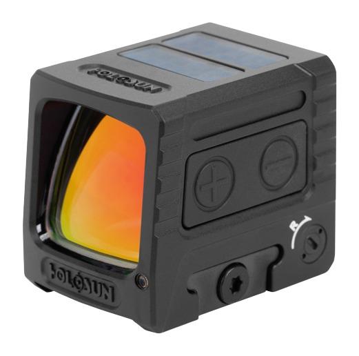 Holosun AEMS Macro Red Dot Sight AEMS-MACRO-RD, 1x, Black, 2 MOA Dot/32 MOA Circle