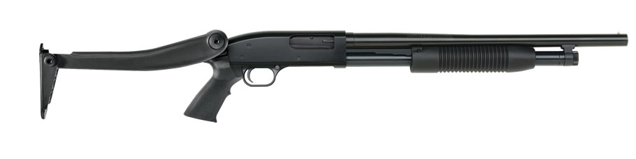 Mossberg Maverick 88 Security 12ga 3″ 18-1/2″ Barrel w/Top Folding Stock Pump-Action Shotgun #31027