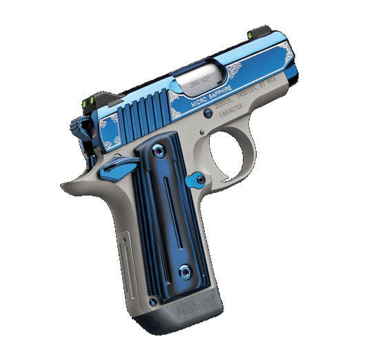 Kimber Micro Sapphire .380 ACP 2-3/4″ w/Fixed Low Profile 3-Dot Tritium Night Sights Semi-Automatic Pistol #3300090