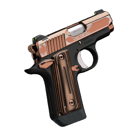 Kimber Micro Rose Gold .380 ACP 2-3/4″ w/Tritium 3-Dot Night Sights Semi-Automatic Pistol #3300173