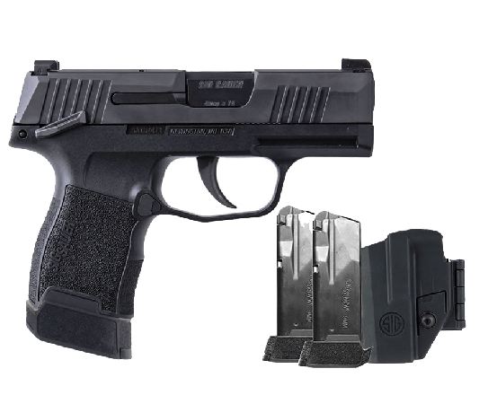 Sig Sauer P365 9mm Manual Safety Semi-Automatic Pistol w/TacPac #365-9-BXR3-MS-TACPAC