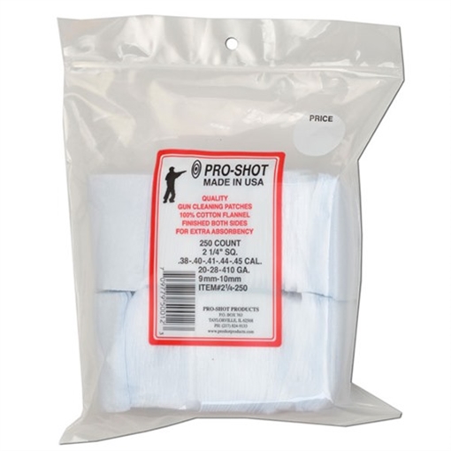 Pro Shot Products, Inc .38-.45 CAL./20-.410GA. 21/4 SQ. 250 21/4-250