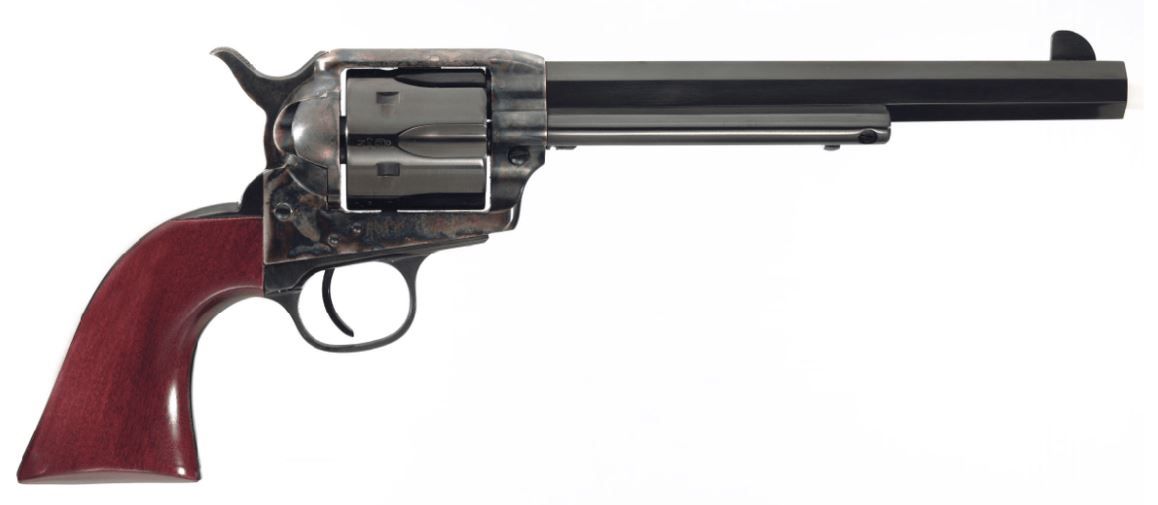 Taylors Drifter Revolver 556103, 357 Mag/38 Special, 7.5in, Walnut Grips, Blued Steel, 6 Rds