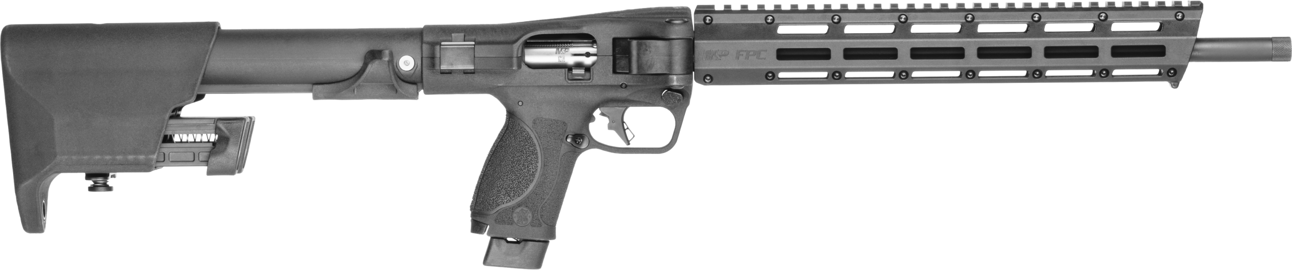Smith and Wesson M&P FPC Rifle 14172, 22LR, 16.25", Collapsible/Folding Fixed Polymer Stock, 10 Rds