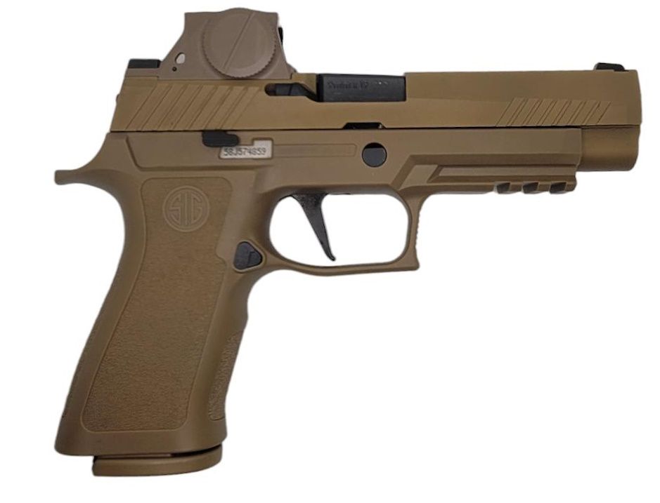 Sig SauerP320 M17 Pistol WM17-9-PRO-RM17, 9mm, 4.7in, Coyote Polymer X Grip, 21 Rds