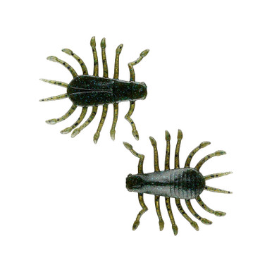 Deps Wiggle Bug 1/2" 6 Pack Green Pumpkin