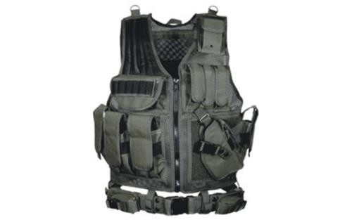 UTG, Law Enforcement Tactical Vest, Black One Size Fits Most