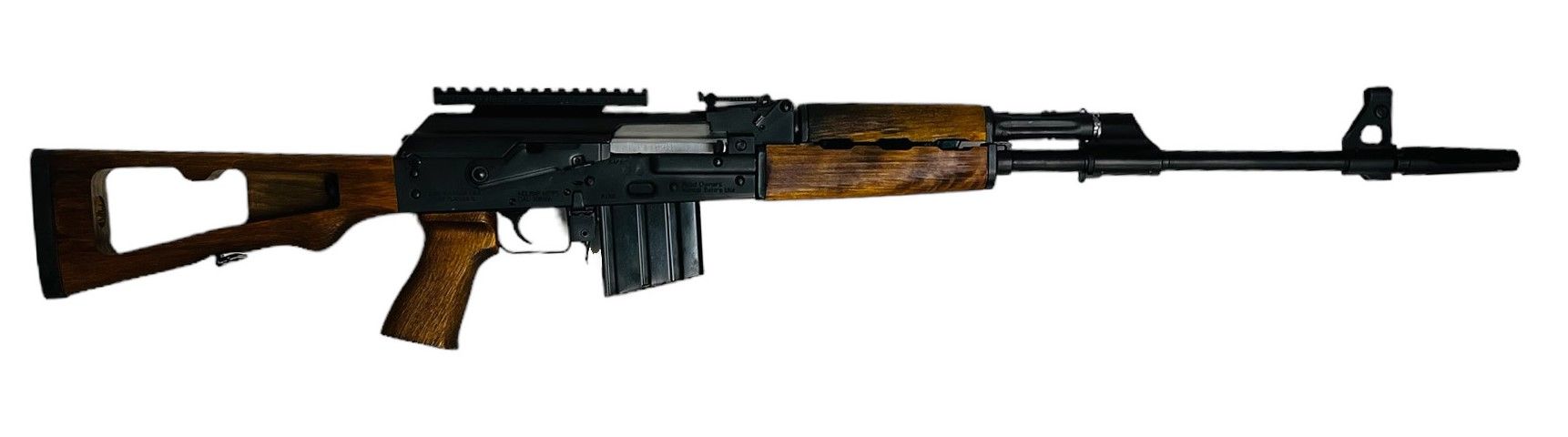 Zastava ZPAP M77 Rifle ZR77308OR, 308 Win, 19.7", Wood Furniture Stock, 20 Rds