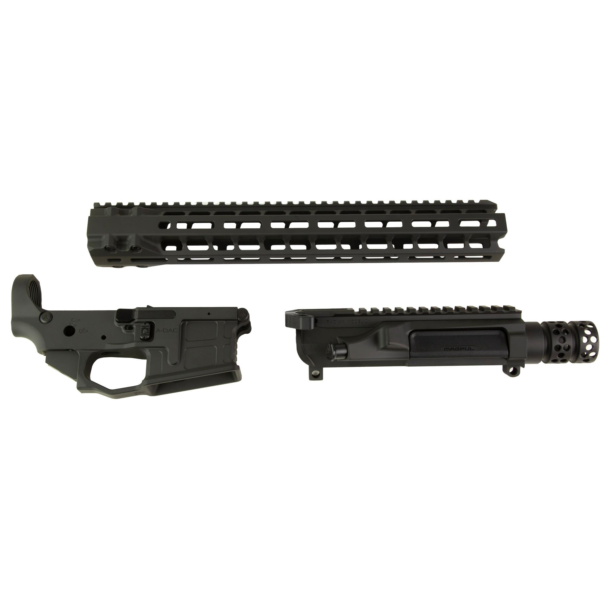 Radian Weapons Mod 1 Receiver Set + 14" Handguard W/ Raptor-SD Charging Handle, Black (R0411)