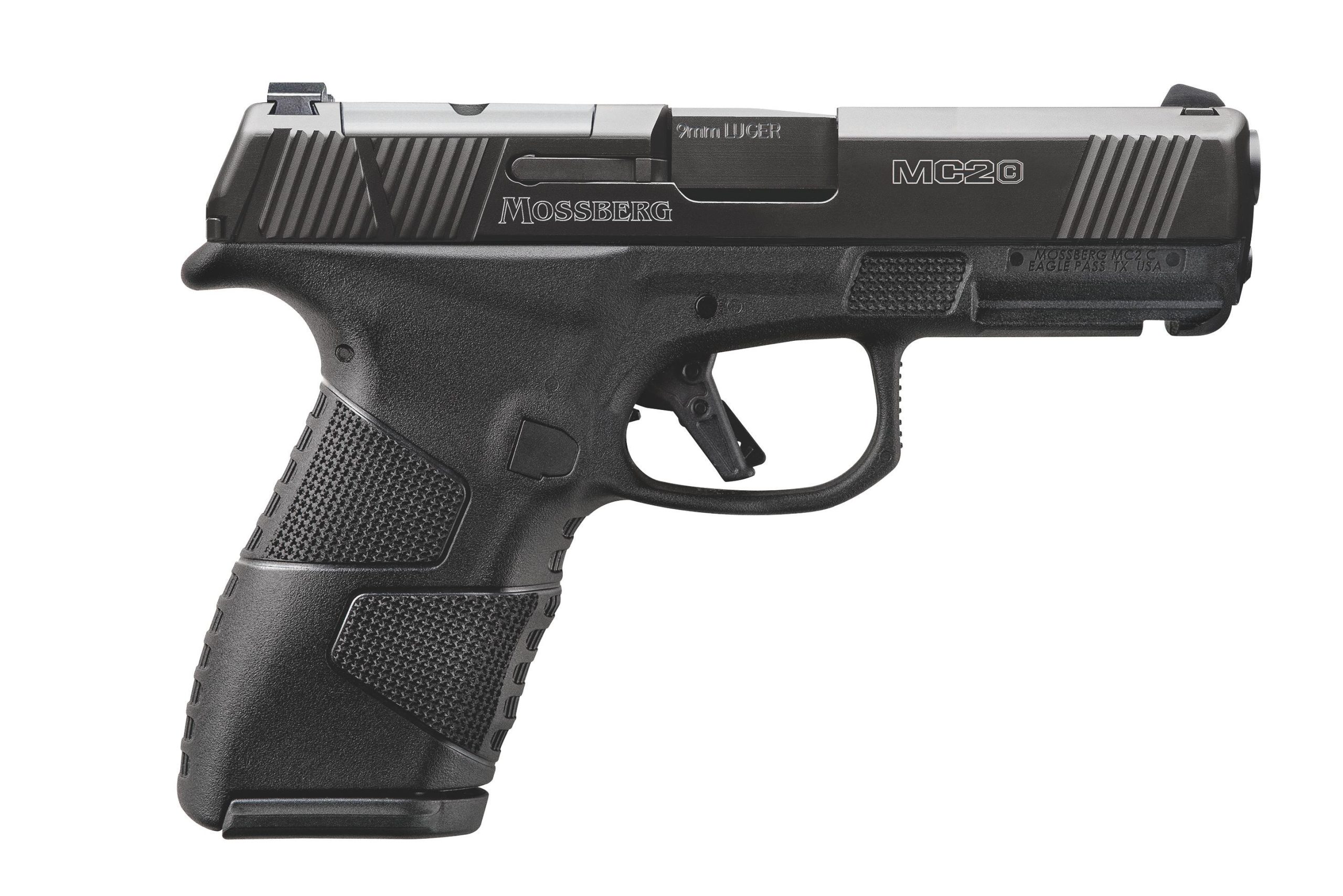 Mossberg MC-2c OR Pistol 89031, 9mm, 3.9in, Black Polymer Grips, 16 Rds