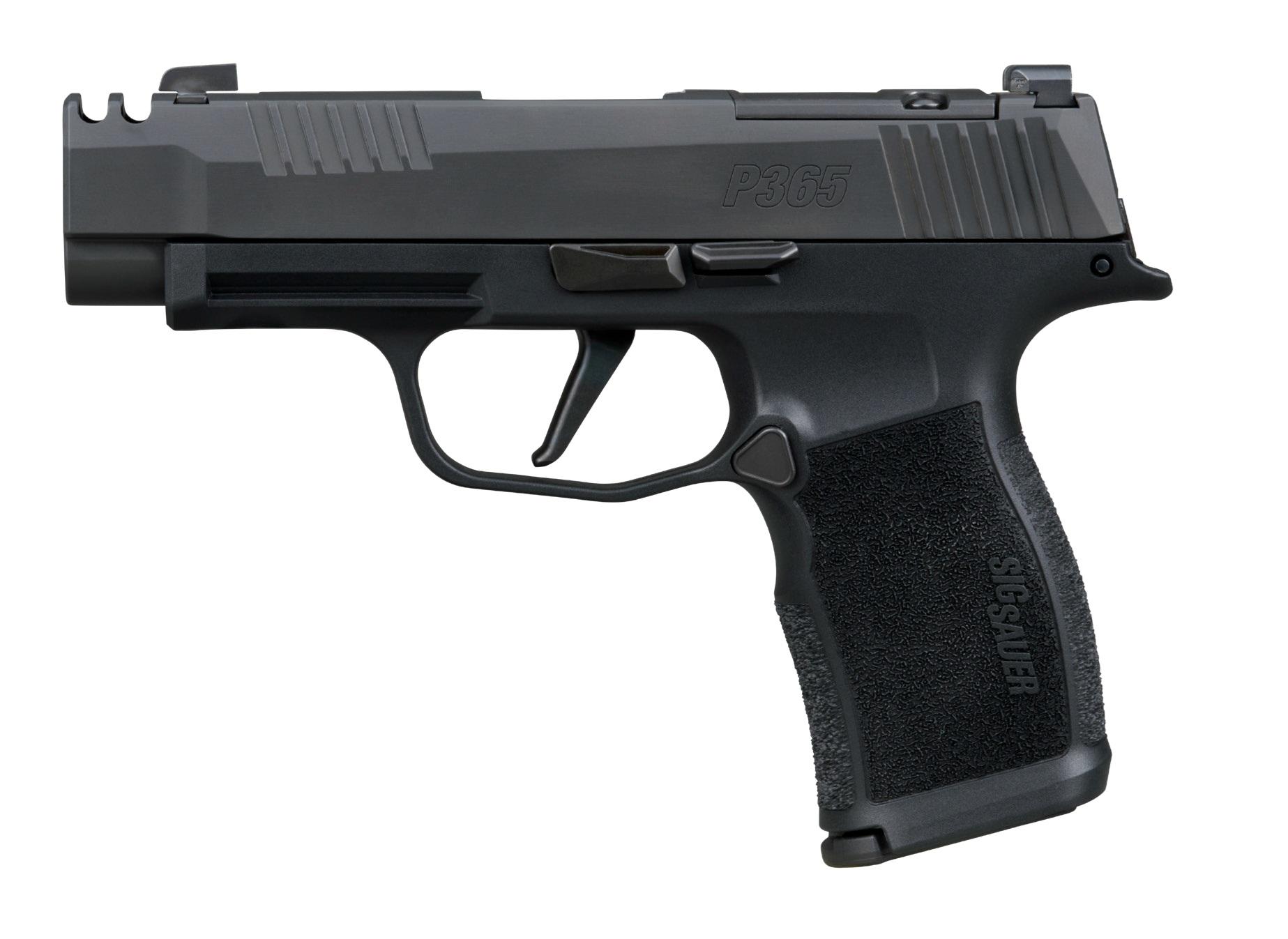 Sigarms P365 XL Comp Pistol 365XL-380-COMP-MS, 380 ACP, 3.1in, Black Polymer Grip, 12 Rds