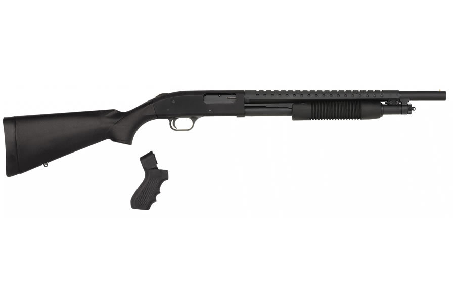 Mossberg 500 12ga 3″ 18″ Barrel Parkerized Finish w/Pistol Grip Kit Pump-Action Shotgun #50516