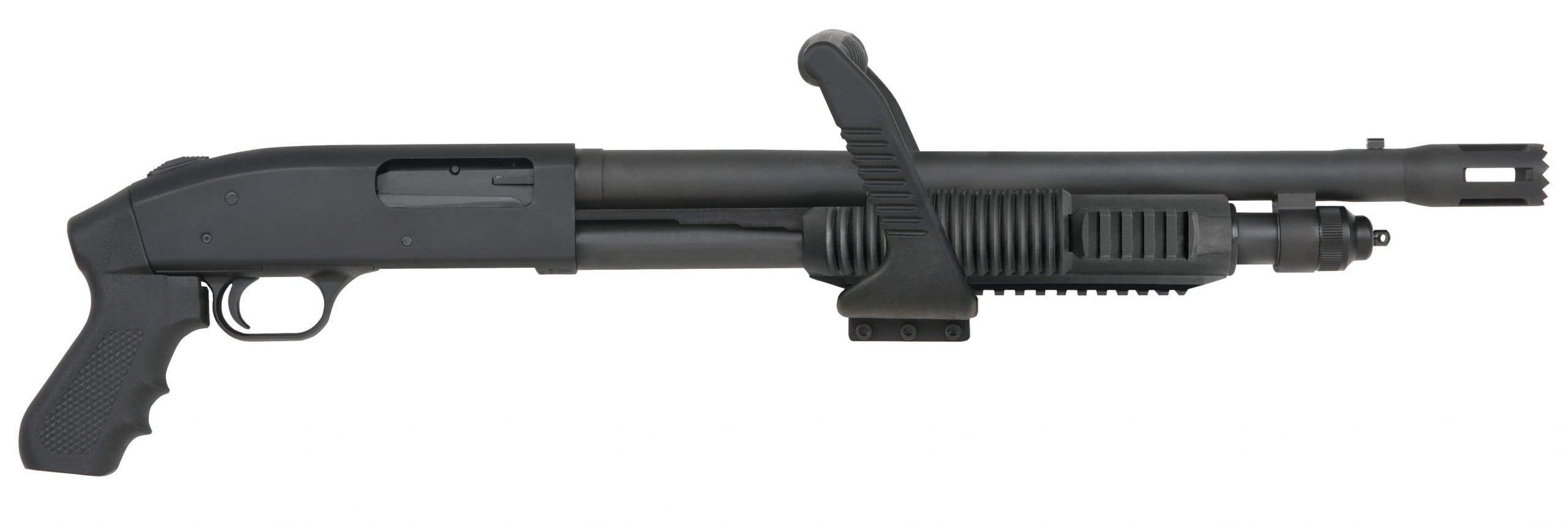 Mossberg 590 Chainsaw 12ga 3″ 18.5″ Stand-Off Barrel Pistol Grip Pump-Action Shotgun #50692
