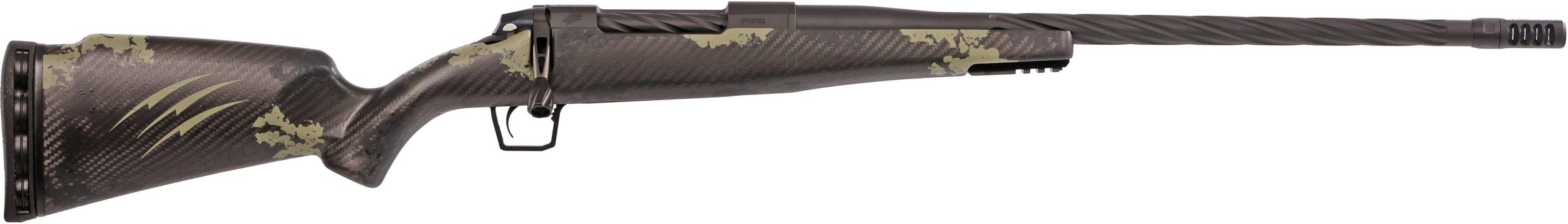 Fierce Twisted Rogue Rifle TWROG25CM22BF, 25 Creedmoor, 22" Twisted Flute, Forest Carbon Stock, 3 Rds