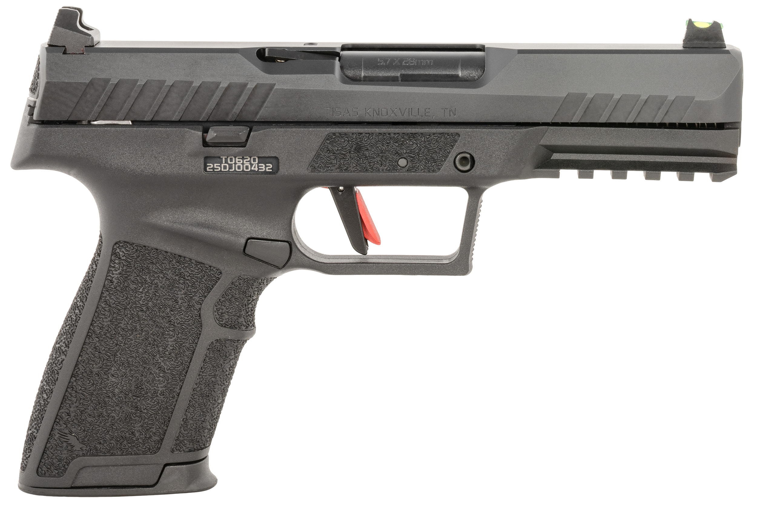 Tisas PX-5.7 Raptor Pistol 15200006, 5.7x28mm, 4.80in, 20 Rds