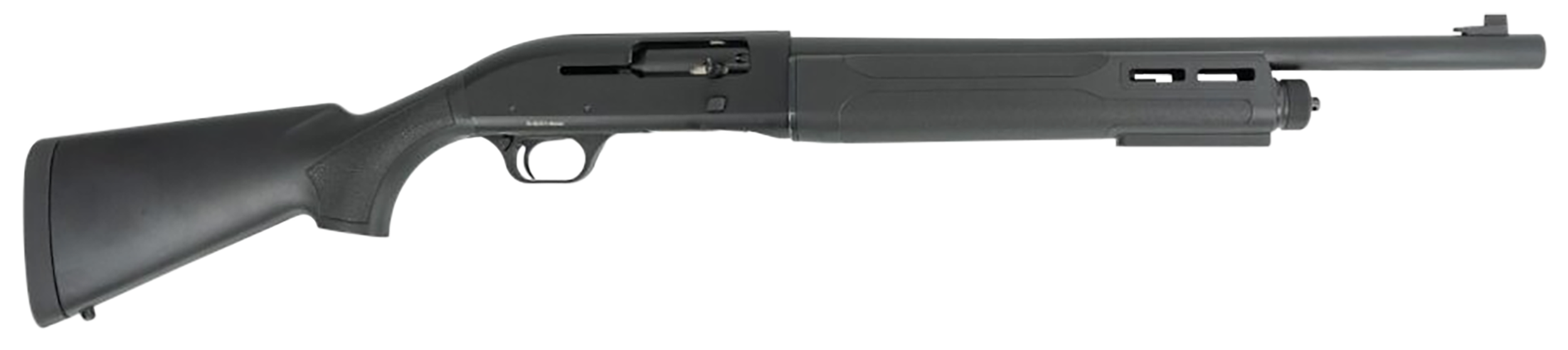 Tokarev TTF Titan Semi-Auto Shotgun 21000118, 12 Gauge, 18.50", 3" Chmbr, Black Anodized Fixed Black Synthetic Stock, 4 Rds