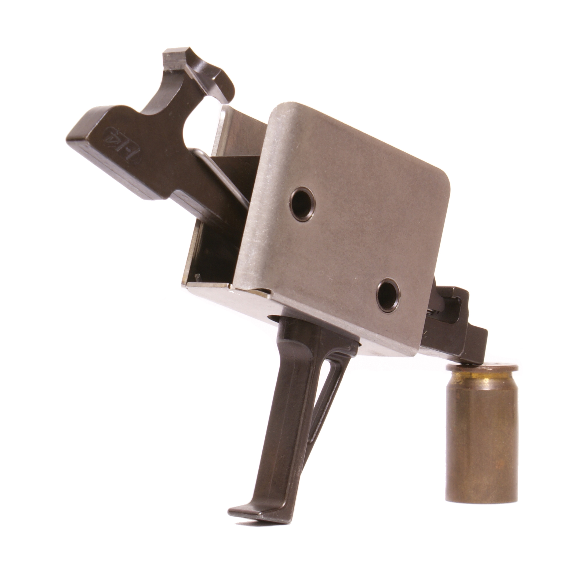CMC Triggers 91504 Drop-In Two-Stage Flat Trigger w/ 1-3 lbs Draw Weight & Black/Silver Finish