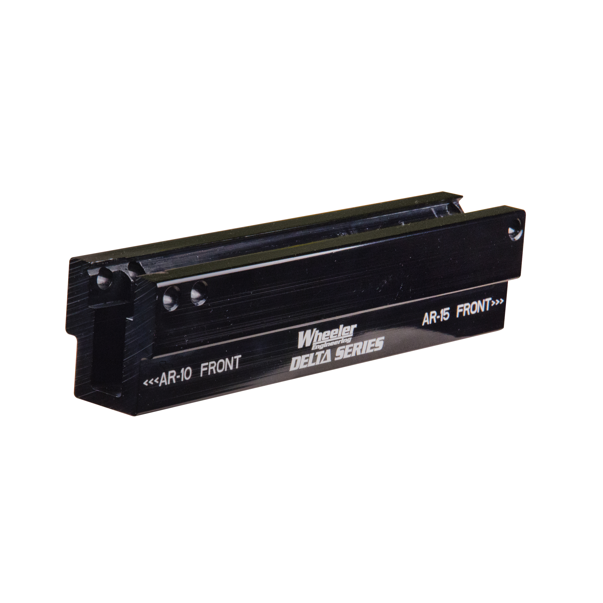 Wheeler 156888 Delta Series Upper Pic Rail Vise Block Black Aluminum Rifle AR-15/AR-10