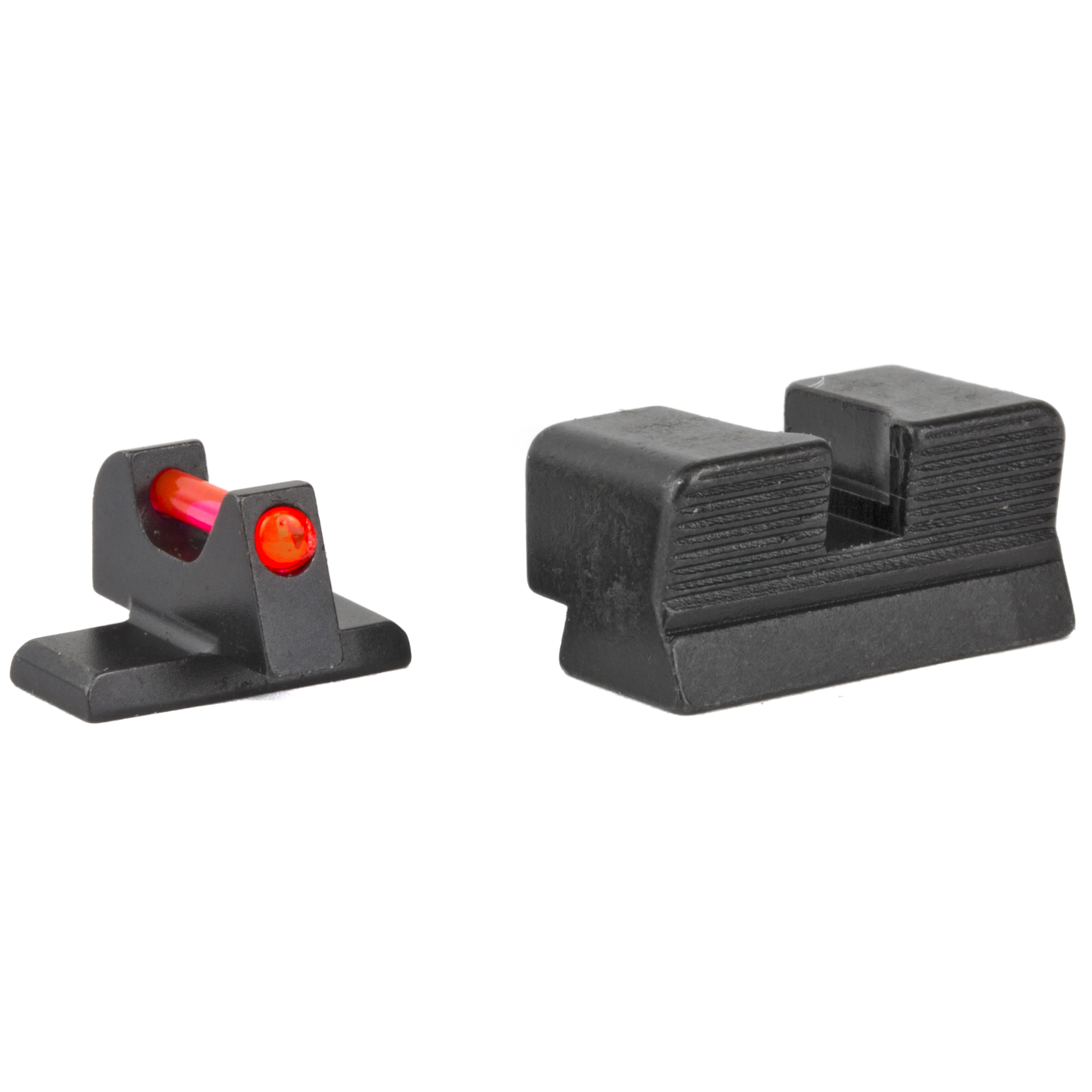 Trijicon 601050 Fiber Sights Red/Fiber Optic Front Sight-Black/Blank Rear Sight Sig Sauer P225/P226/P228 #8 Front/#8 Rear