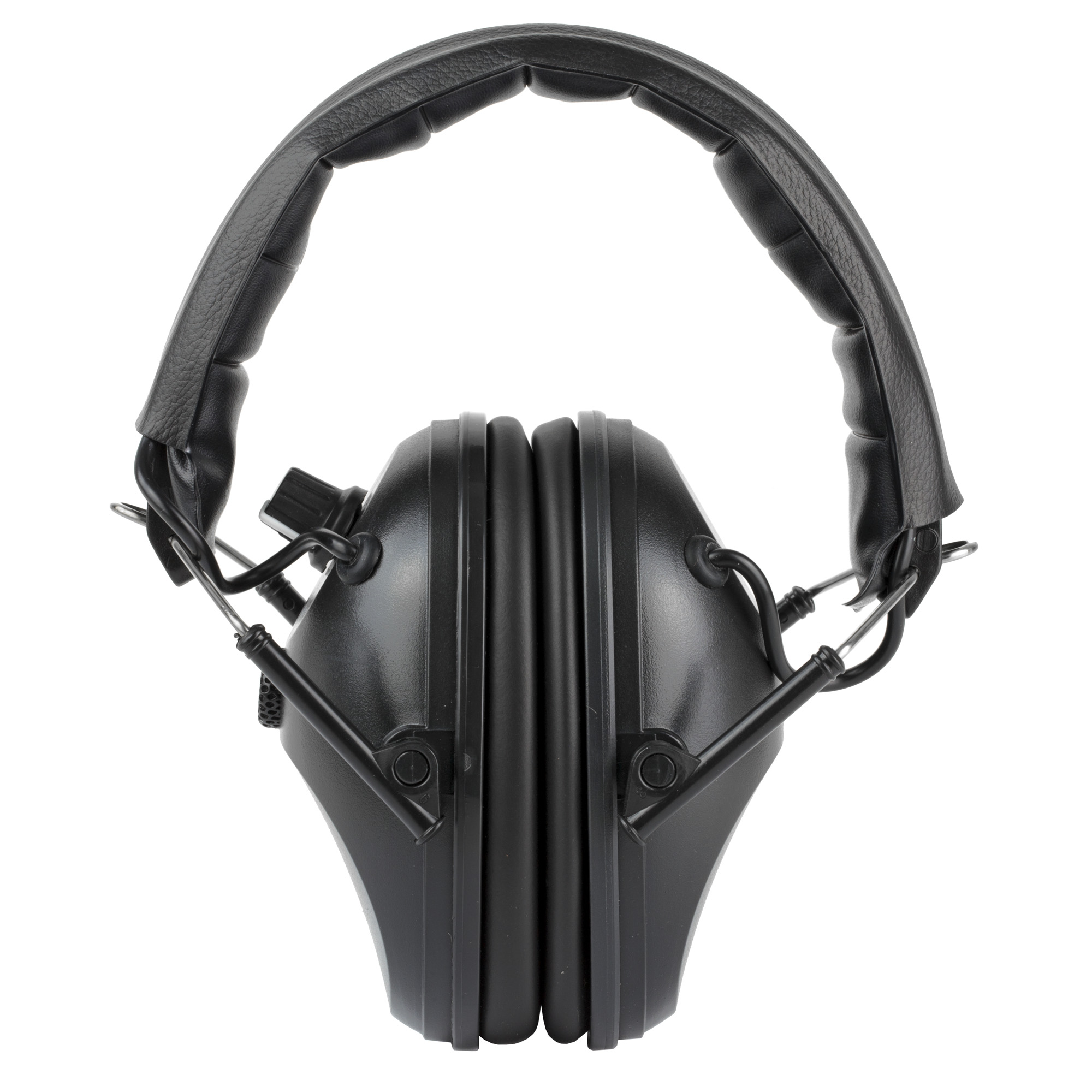 Walker’s GWPWLK1MEM Single Mic Electronic Muff 24 dB Over the Head Gray/Black Polymer