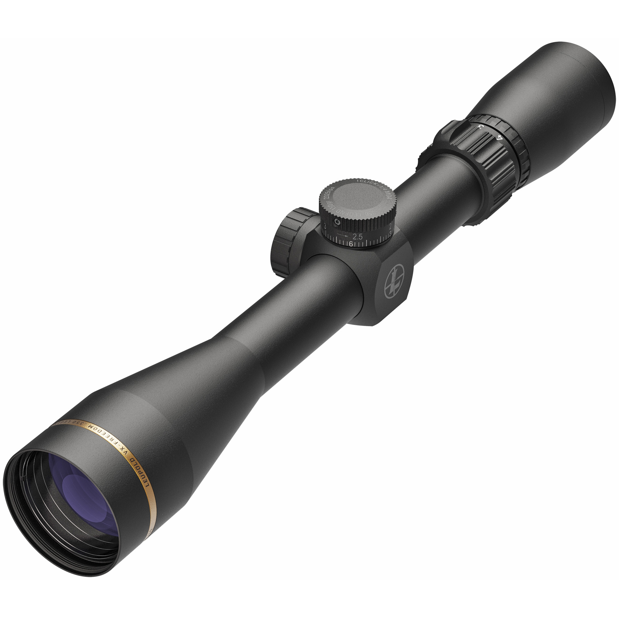 Leupold 177910 VX-Freedom 350 Legend Matte Black 3-9x 40mm 1” Tube Duplex Reticle