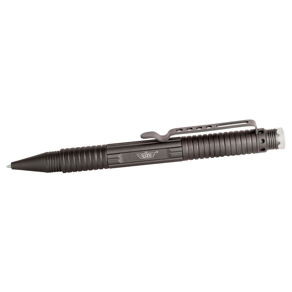 Uzi Accessories UZITACPEN1GM Defender Tactical Pen Gun Metal Aluminum 6.10”