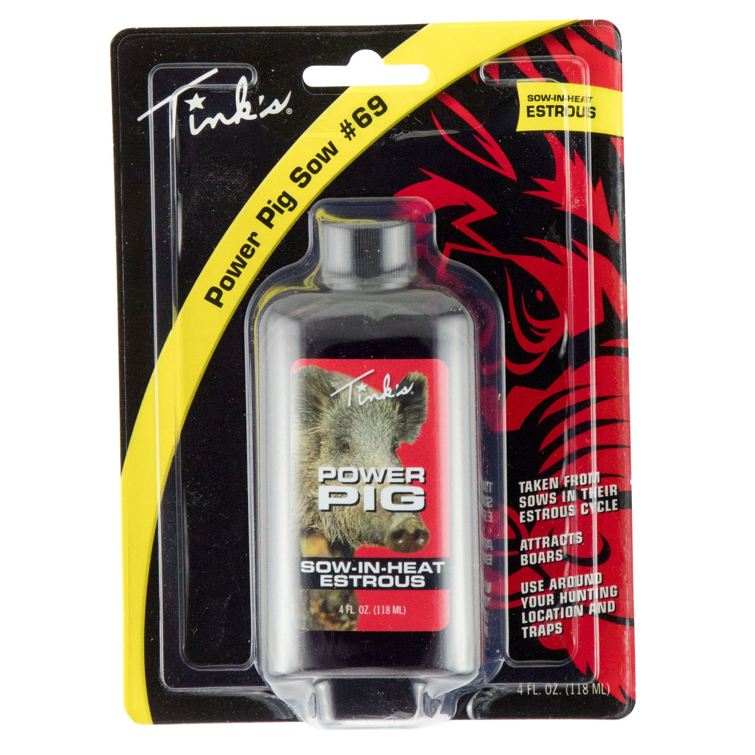 Tinks W6330 Power Pig Sow-In-Heat Hog Attractant Sow In Estrus Scent 4 oz Liquid