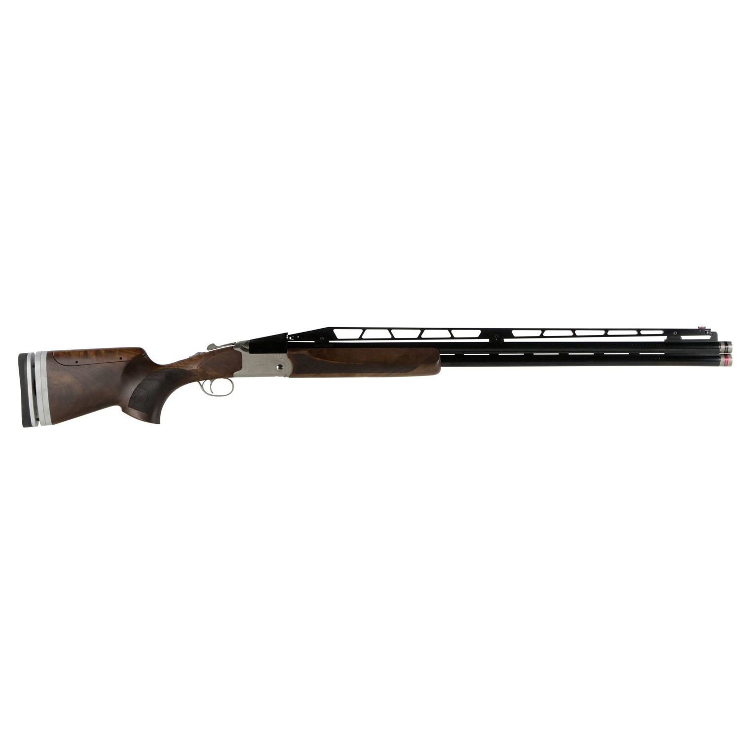 TriStar 35418 TT-15A Combo Trap 12 Gauge Break Open 1rd/2rd 32/34” Blued Vent Rib Chrome-Lined Barrel, Silver Receiver, Walnut Wood Fixed w/Adj Comb Stock, Right Hand