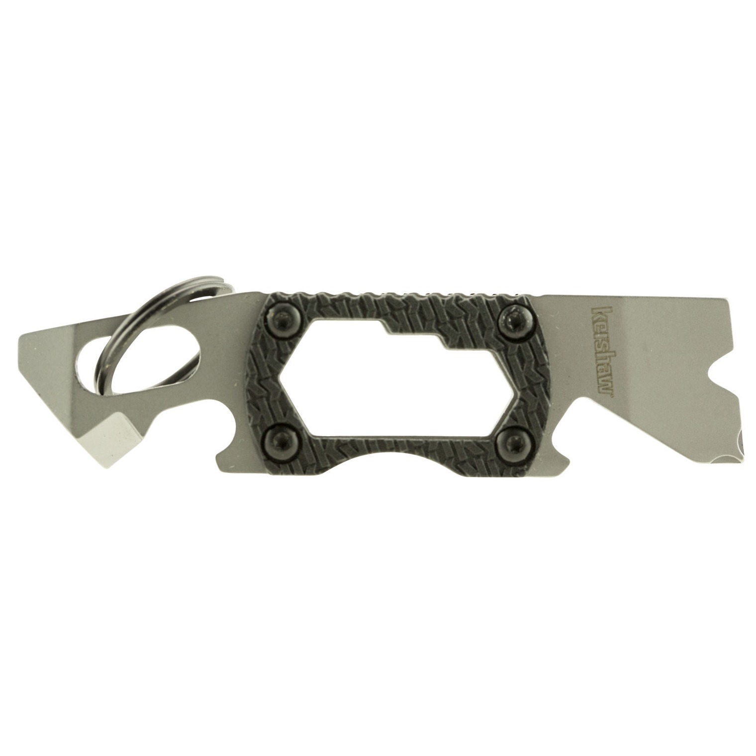 Kershaw 8810X PT-2 Silver 3CR13 Steel Bead Blasted Fixed 3.25” Long Black K Textured Glass-Filled Nylon Handle