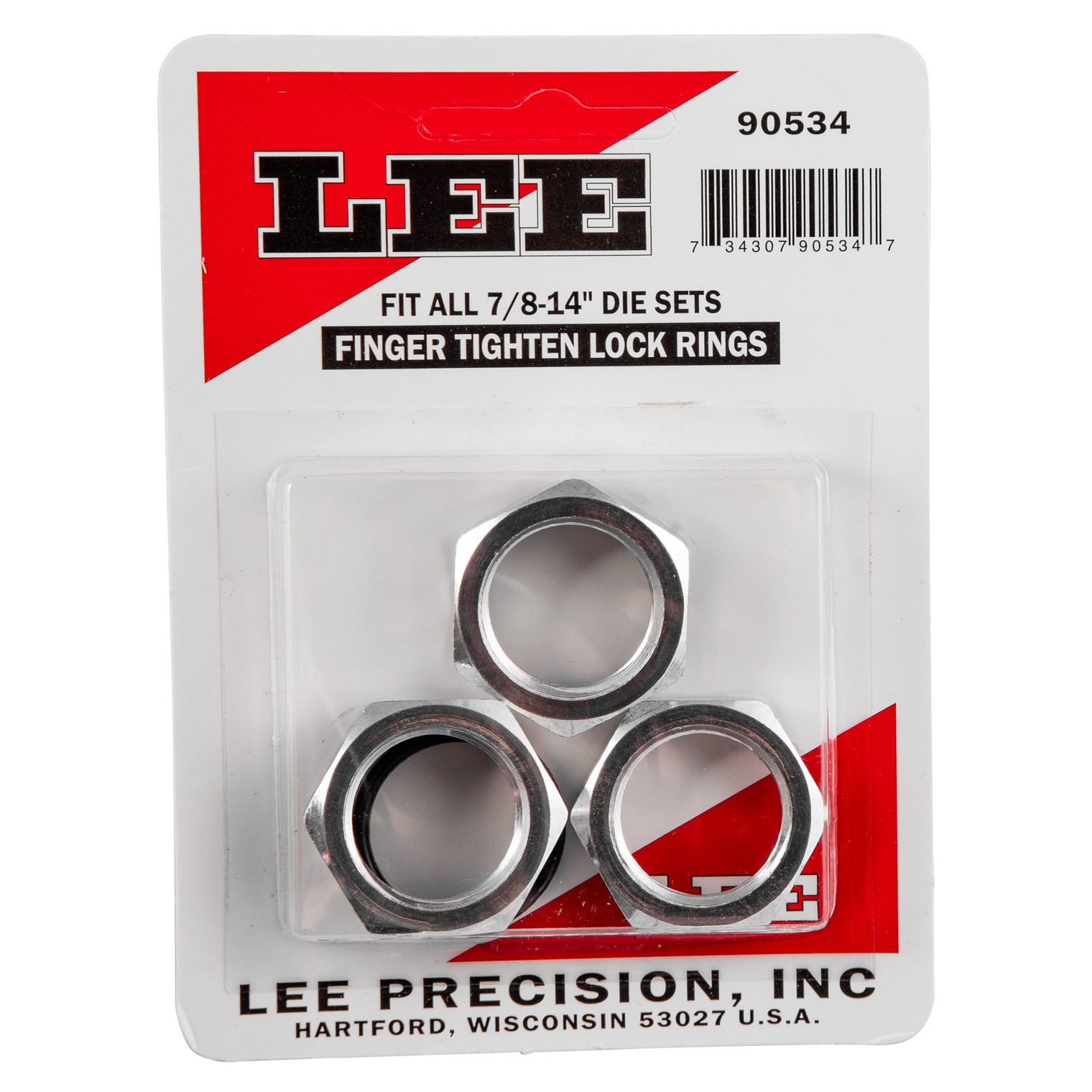 Lee Precision 90534 Lock Die Rings