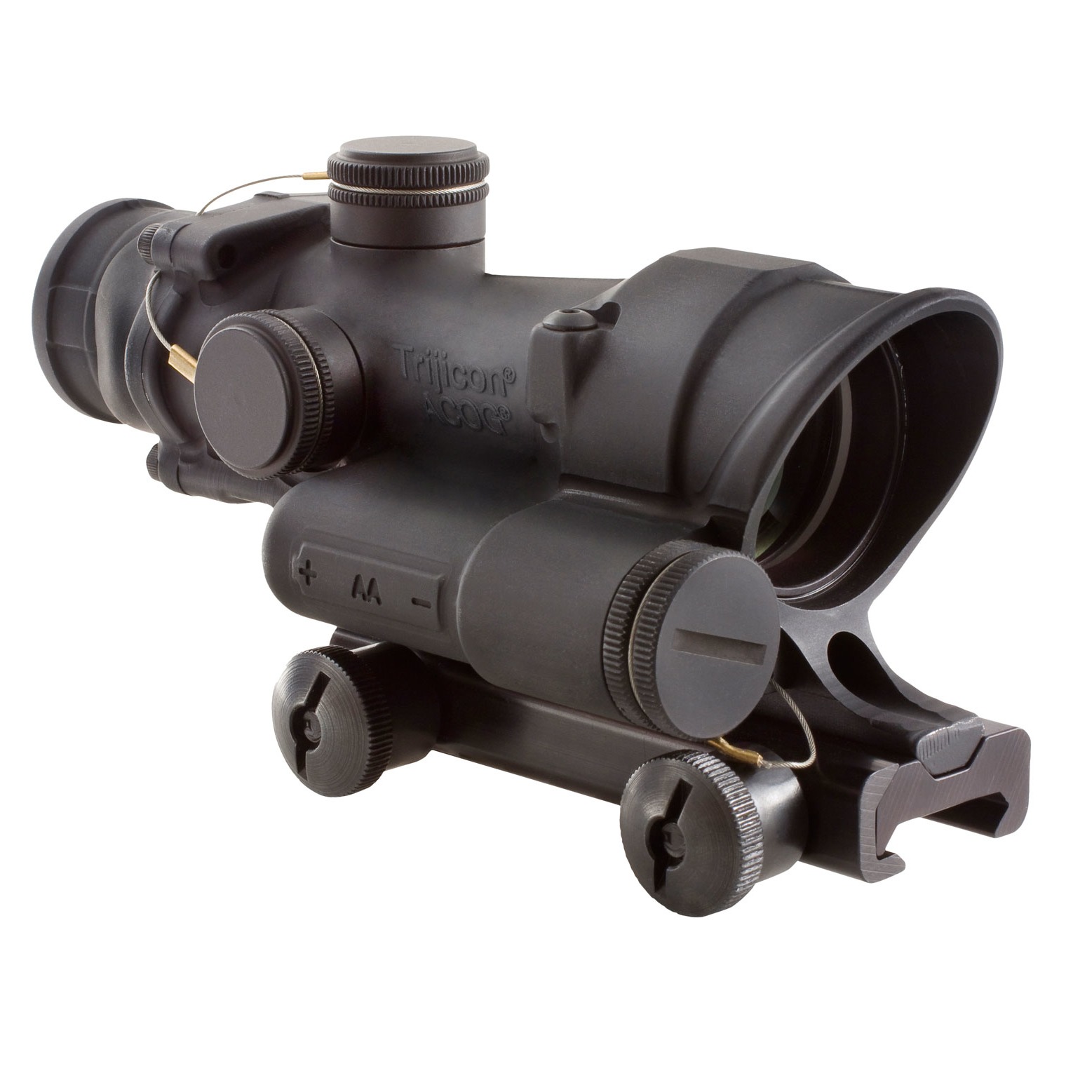 Trijicon 100394 ACOG Matte Black 4x32mm LED Illuminated Red Horseshoe Dot 223/556 Reticle