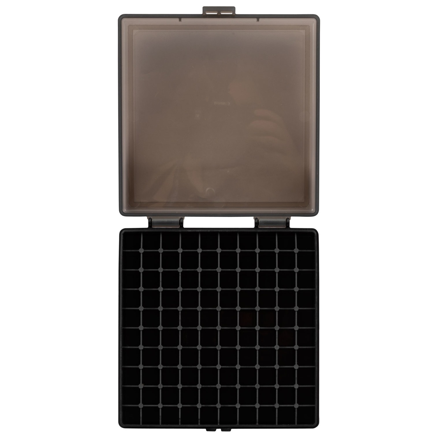 Berry’s 92199 Ammo Box 40S&W/45ACP Smoke/Black Polypropylene 100rd