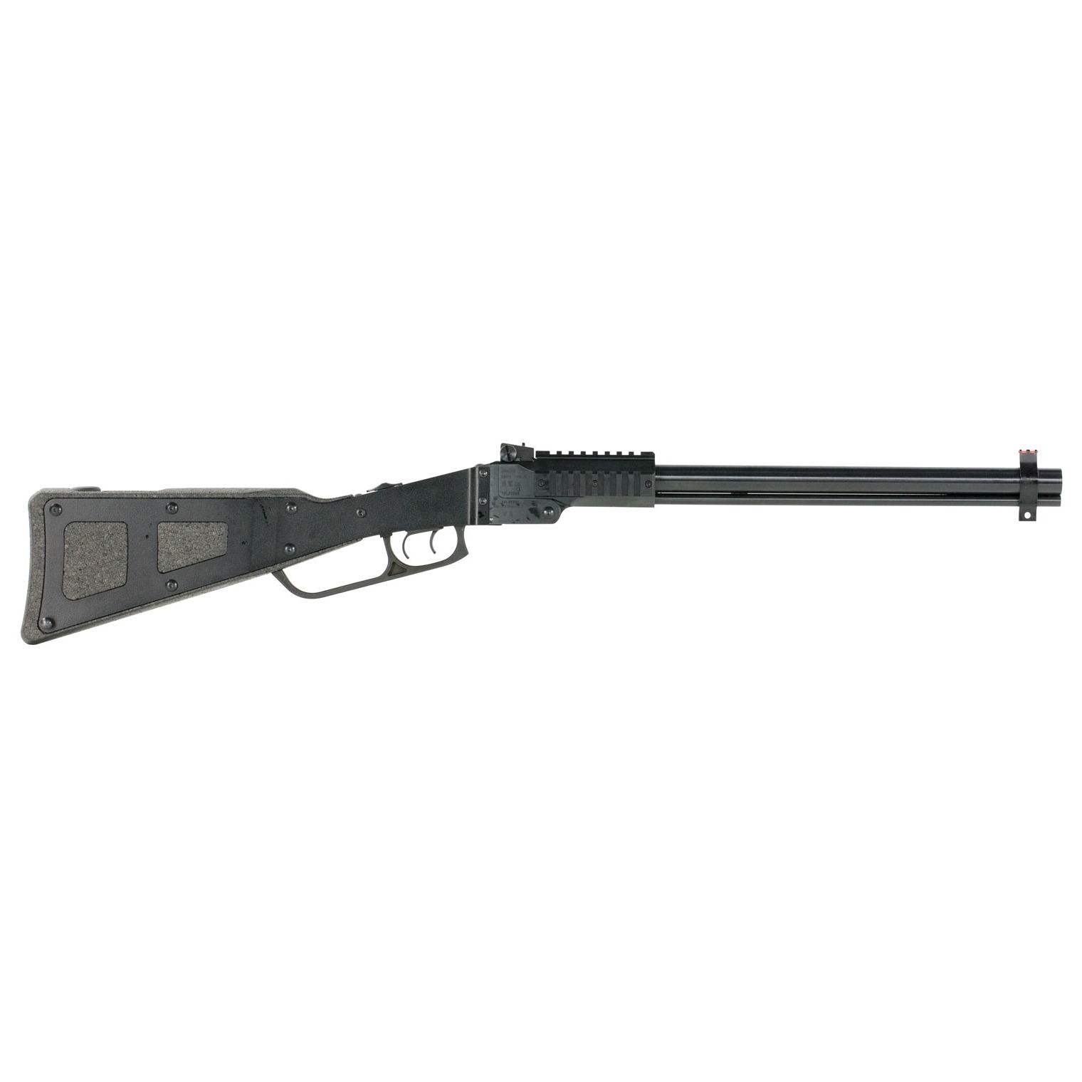 Chiappa Firearms 500188 M6 22 LR 12 Gauge 1+1 18.50” Blued Break Open Barrel, Blued Picatinny Rail Receiver, Fixed w/Storage Black Metal Stock, Right Hand