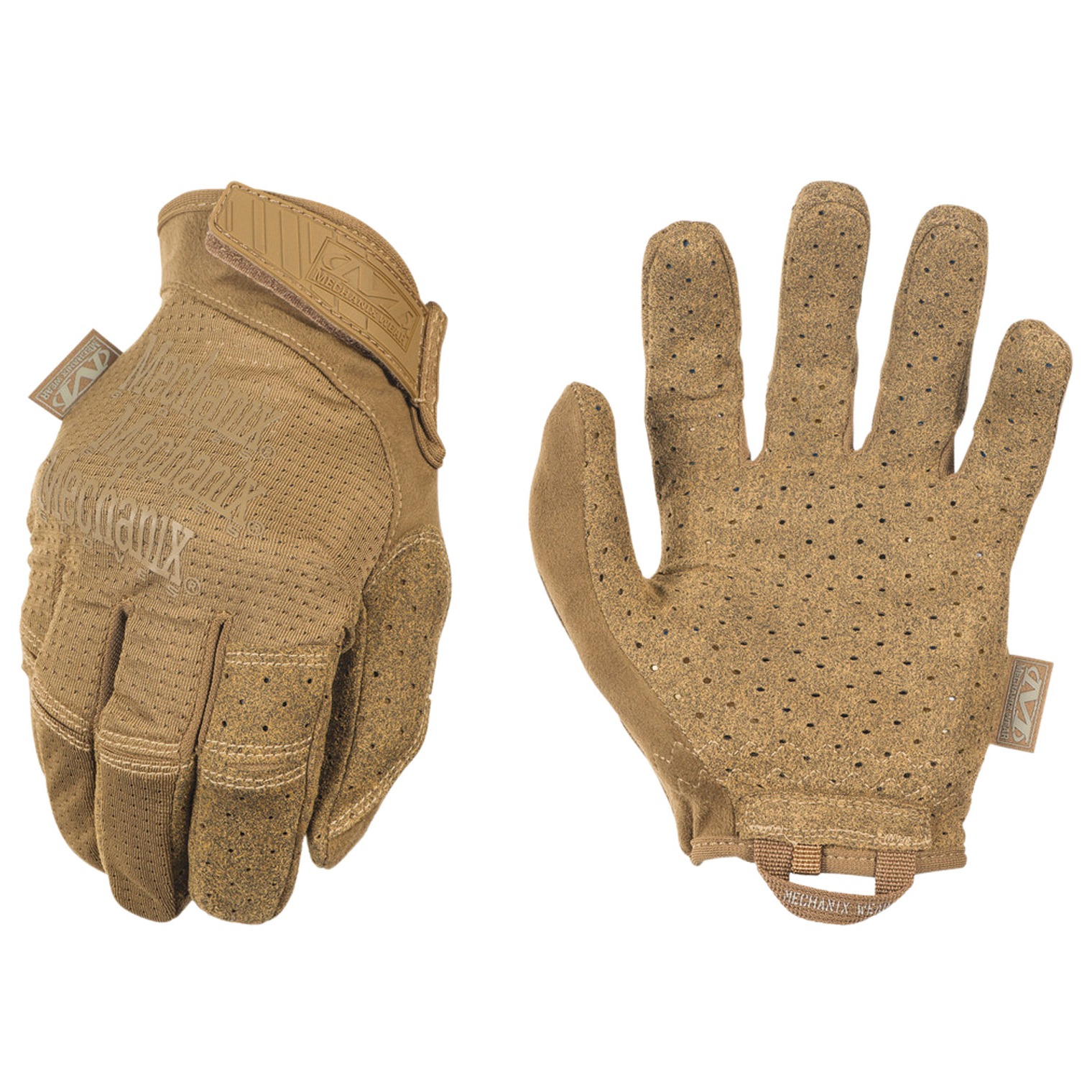 Mechanix Wear MSV-72-012 Specialty Vent Coyote Touchscreen Synthetic Leather 2XL
