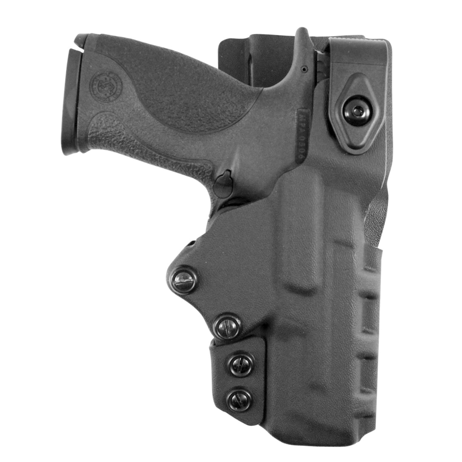 DeSantis Gunhide 182KAB2Z0 Just Cause 2.0 Black Kydex IWB Belt Clip Fits Glock 17,19,22,23,31,32; 17 Gen5; 19 Gen5, 19x,45 Right Hand