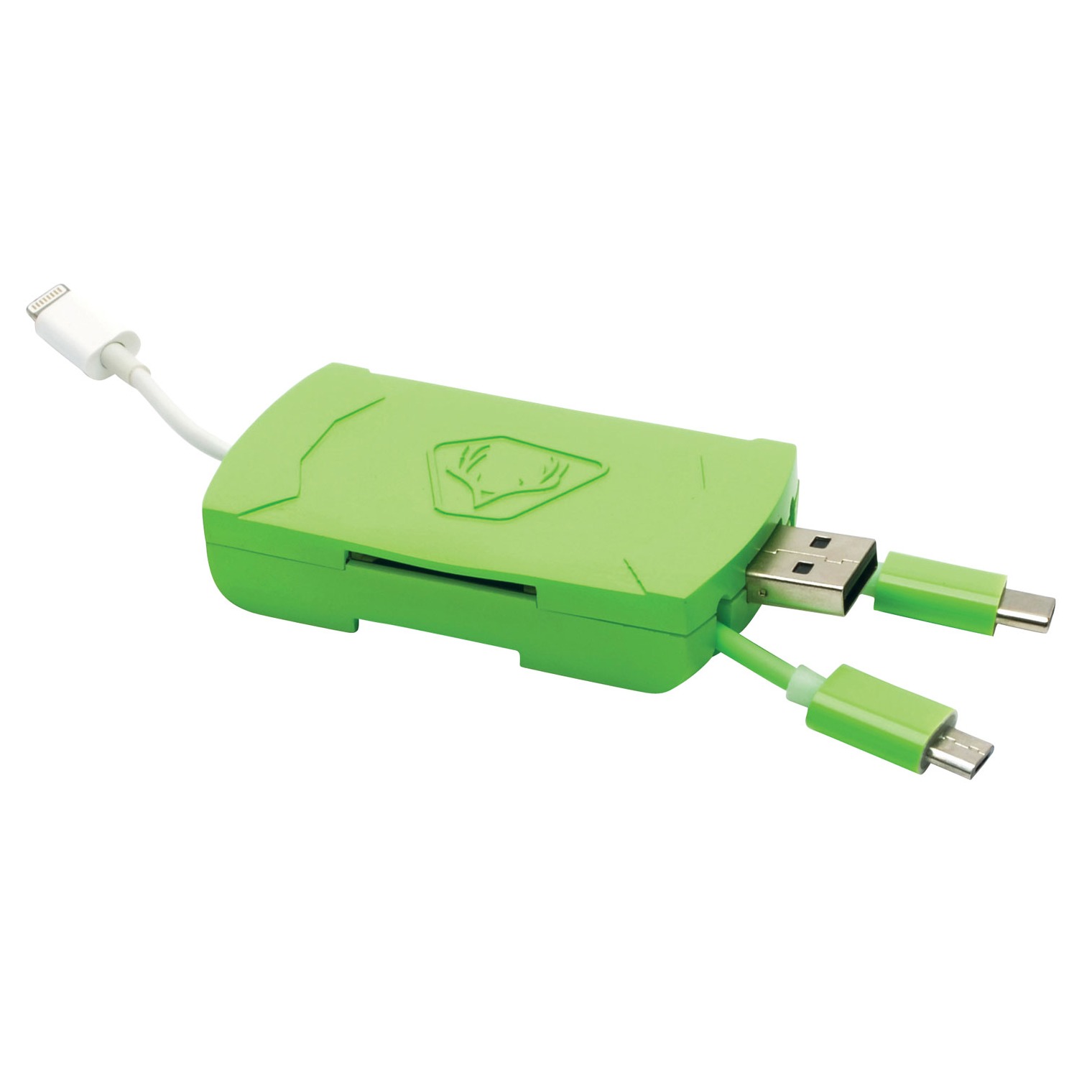 HME QMCR 4-in-1 Card Reader Green Android/IOS