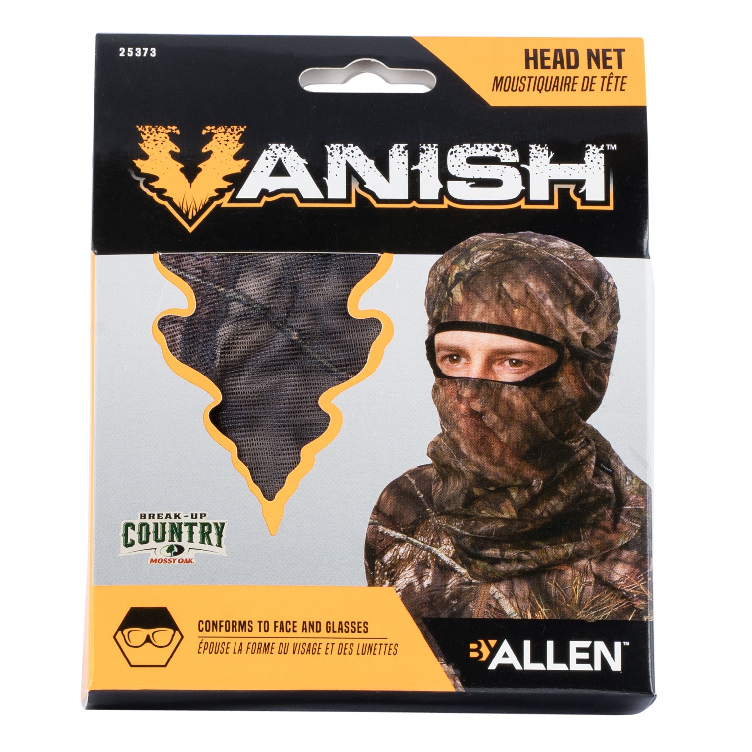 Vanish 25373 Visa Form Mossy Oak Break-Up Country Mesh Full Face Mask OSFA