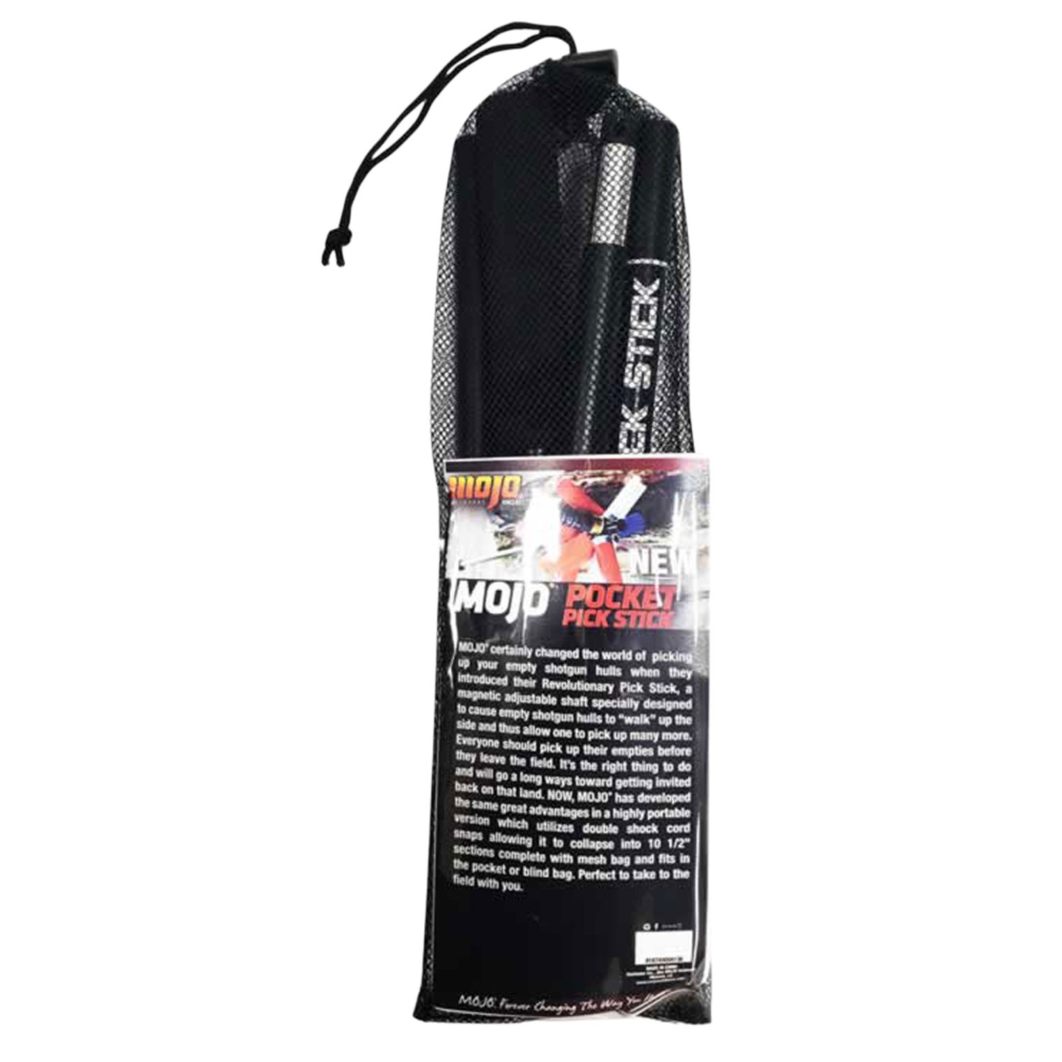 Mojo Outdoors HW2491 Pocket Pick Stick Black Metal