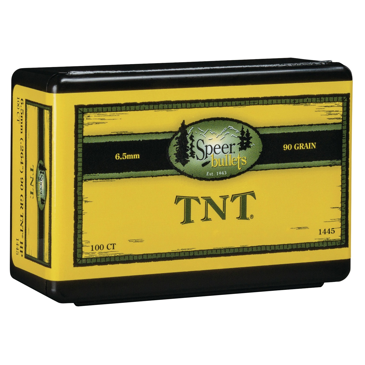 Speer 1445 TNT 6.5Creedmoor 90gr Jacketed Hollow Point 100 Per Box/5 Case