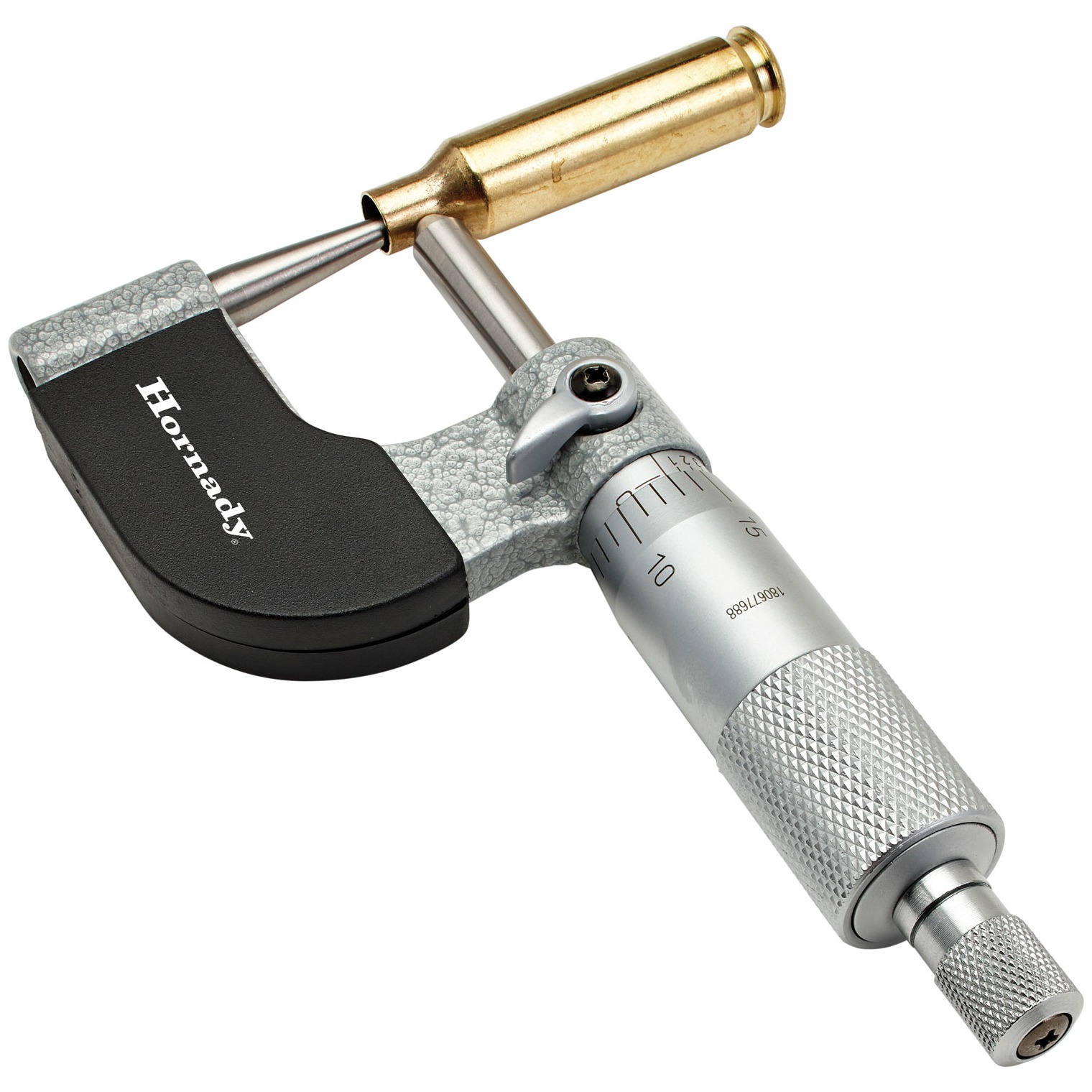 Hornady 050059 Vernier Ball Micrometer Silver Stainless Steel