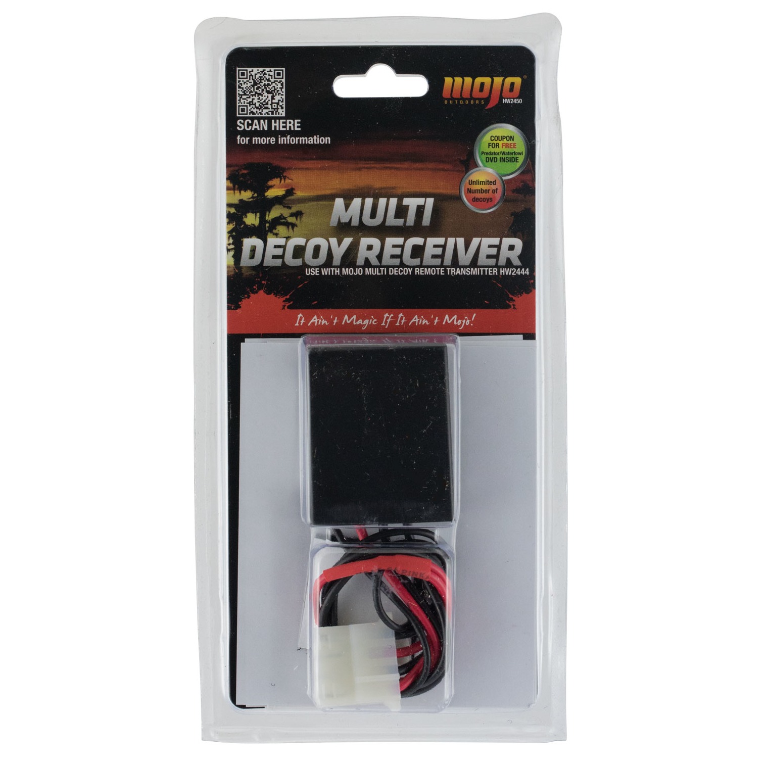 Mojo Outdoors HW2450 Multi Decoy Receiver