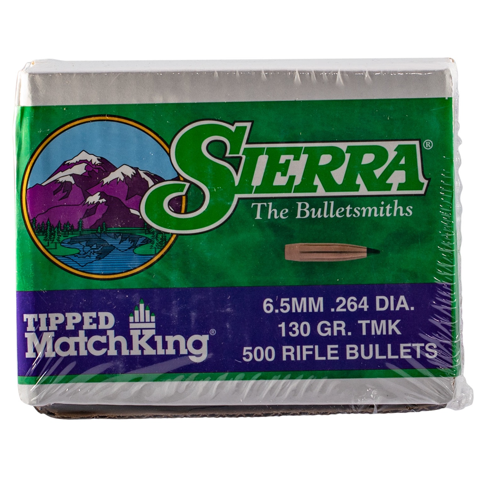 Sierra 7430C Tipped MatchKing 264Cal 130gr Tipped MatchKing 500/Box