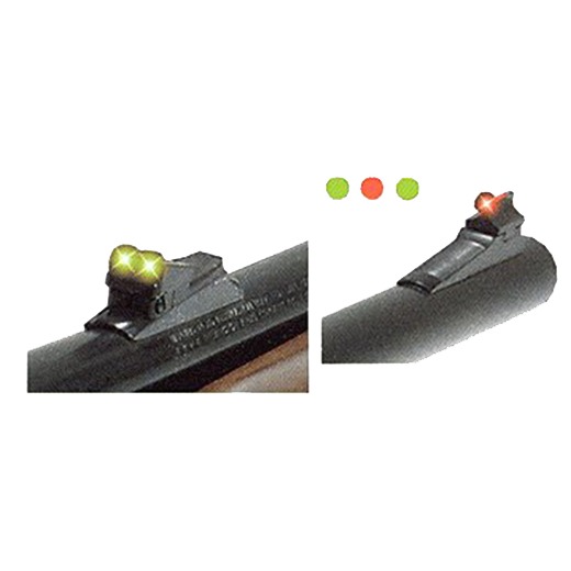 TruGlo TG110W Fiber-Optic Sights For Remington Black