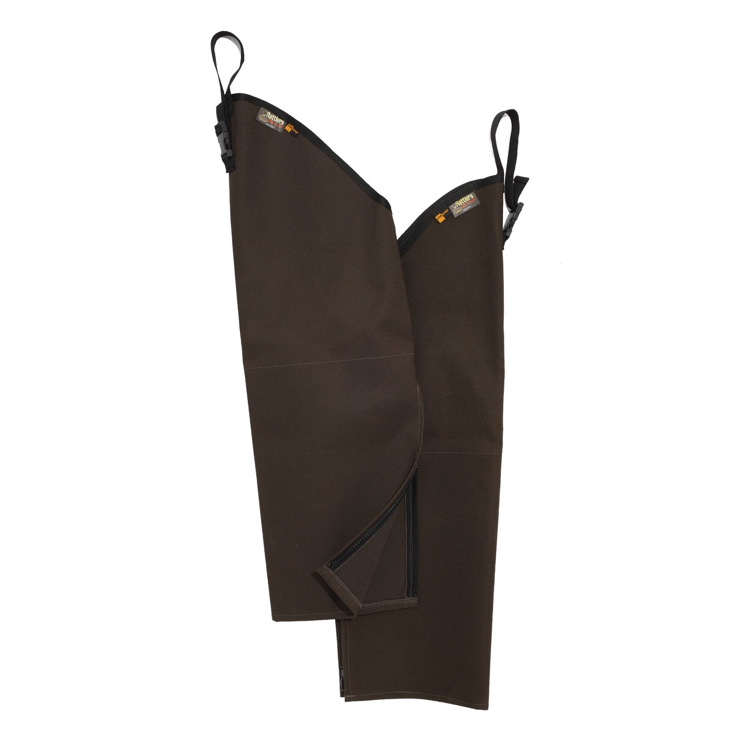 Boyt Harness 9001BRRR Rattlers Chaps 1000D Nylon Brown Regular 26” Adjustable Straps