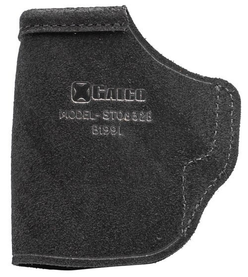Galco STOW-N-GO Inside The Pant Holster, Fits S&W M&P SHIELD .45 2.0 Integrated Laser, M&P SHIELD 9/40 2.0 Integrated Laser, Right Hand, Black Leather