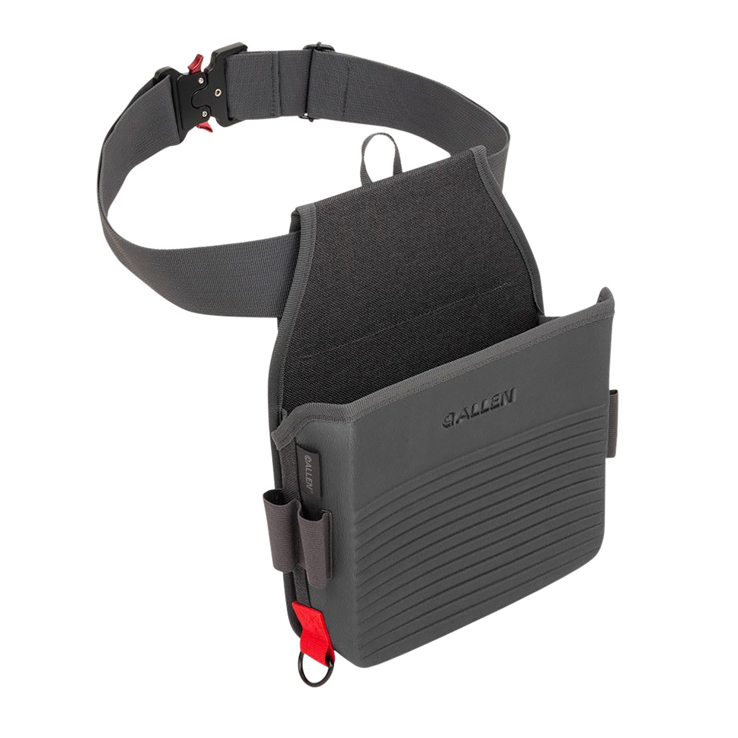 Allen 8324 Competitor Shell Bag Gray EVA Capacity 50rd Waist Mount 2” Belt